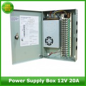 Power Supply CCTV Box 12V 20A